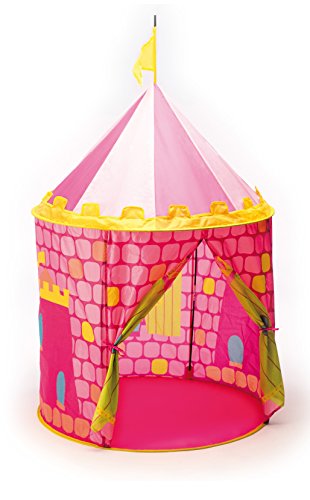 Childrens Princess Pop Up Castle (With Poles)- Girls Pink Toy Play Tent / Playhouse / Den by Pop It Up