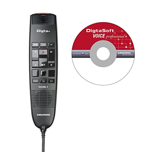 Preisvergleich Produktbild DigtaSoft Voice professional Desktop Set (PDD8301-72), professionelle Spracherkennung mit Digta Diktiermikrofon