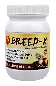 Pet Care International (PCI) Breed-X to Provide All Essential Nutrition for, Healthy Bird Breeding Healthcare (250grm)