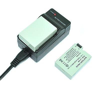 Mondpalast ® Remplacement Batterie Li-ion type 2 x LP-E8 LPE8 LP E8 avec infochip 1360mah + chargeur de voiture allume-cigare + chargeur pour Canon EOS 550D 600D 650D 700D