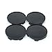 Produktbild Promo Link 4x Satz Felgendeckel Nabenkappen Nabendeckel 68mm/65mm Schwarz Radkappe Radnabendeckel Kappen