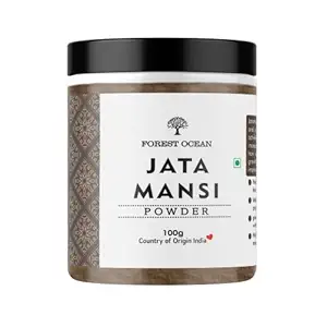 Forest Ocean 100% Pure & Natural Jatamansi Powder For Hair Care & Skin Care - 100g