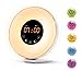 Produktbild [2018 Neuankömmling] Wecklicht Wecker Sonnenaufgang Simulation Digital Wecker, 6 Naturgeräusche, FM Radio, Smart Snooze / Sonnenuntergang Funktion, Touch Control 7 Farben Nachtlicht mit USB-Ladegerät für Nacht und Kinder