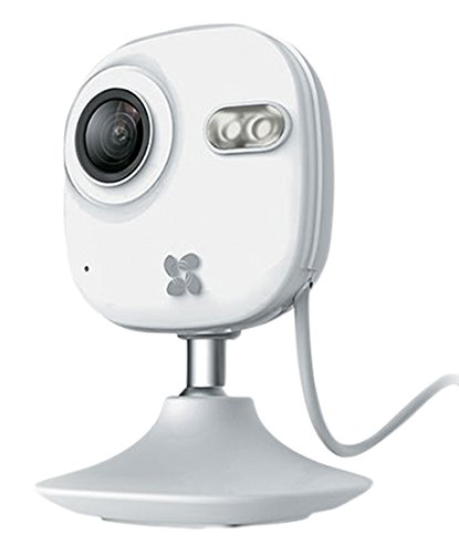 EZVIZ C2mini IP Telecamera di Sicurezza, 720P HD, 2.4Ghz Wi-Fi Interni Videocamera con Audio Bidirezionale, Baby Monitor del Bambino & Animale, Visore Notturno