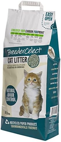 Fibrecycle Breeder Celect Cat Litter (10 Litres) (Grey)