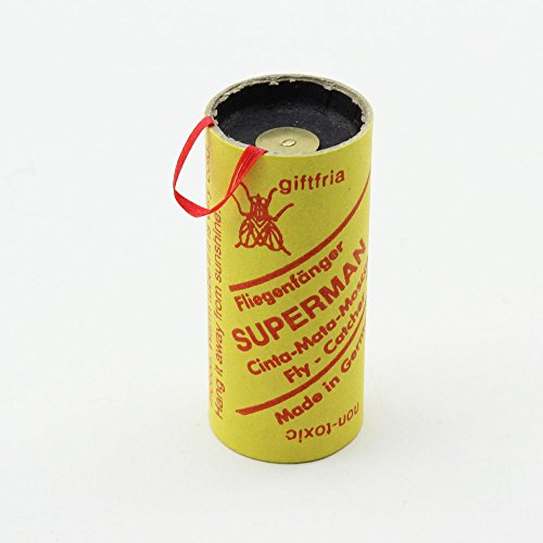 COM-FOUR® 16x Fliegenfänger Rollen – Insektenfalle – giftfrei, umweltfreundlich, hygenisch (16 Stück) - 2