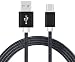 Produktbild ONX3 (Schwarz) Premium-Qualität 3 Meter Micro-USB-Kabel Nylon Geflochten Mit High-Speed-Lade-und Datenübertragung fürAcer Liquid Z200 / Liquid Z200 Duo
