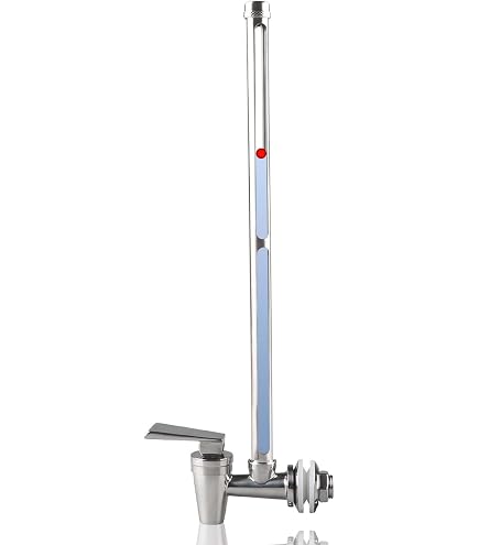 Phoenix Gravity Robinet Acier Inoxydable Avec Jauge Niveau Eau - Compatible Berkey Doulton Weeplow 6L 8L
