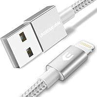 UNBREAKcable iPhone Charger Cable - [6.6ft/2m, Apple MFi Certified] Nylon Braided Apple Charger USB Fast Charging...