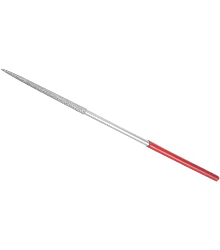 Lima Tonda 200 Mm H1 Con Impugnatura 2K - Acciaio Al Carbonio Per Lavori Di Precisione - Foto 7