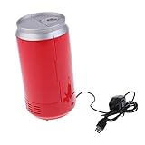 Material: Kunststoff perfk USB Kühlschrank Getränke Kühlbox Dosenkühler