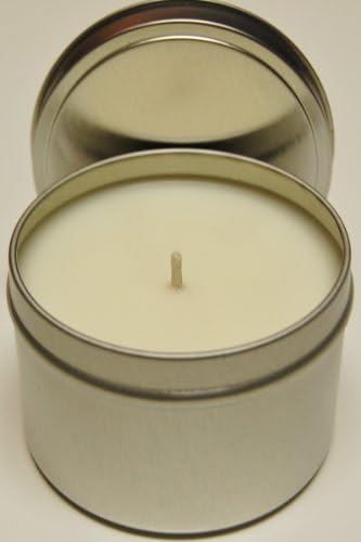 Soy Candle Tins Scented 8oz - Coconut Lime Verbena by Southern Made Candles