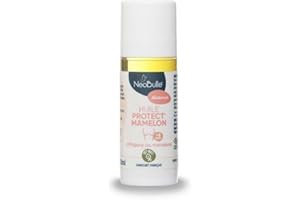 NEOBULLE NéoBulle - Huile Protect’ Mamelon - Protège, Apaise et Assouplit - Certifié Bio Cosmos Organic - Fabriqué en France - Flacon Compte-Gouttes 10ml