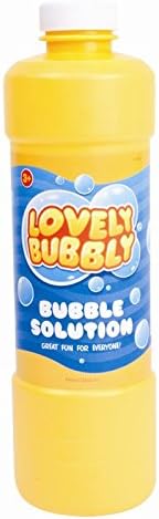 945ml Giant Bubbles Solution Bottle Top up for any Bubble machine or Toys - Child safe Ideal for Sensory Rooms CE CERTIFIED! 100% SAFE FOR CHILDREN (Yellow)