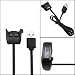 Produktbild JZK® USB Ladegerät lade kabel Ladekabel Datenübertragung für Garmin Vivosmart HR / Vivosmart HR+ (Ladegerät für Garmin Vivosmart HR)
