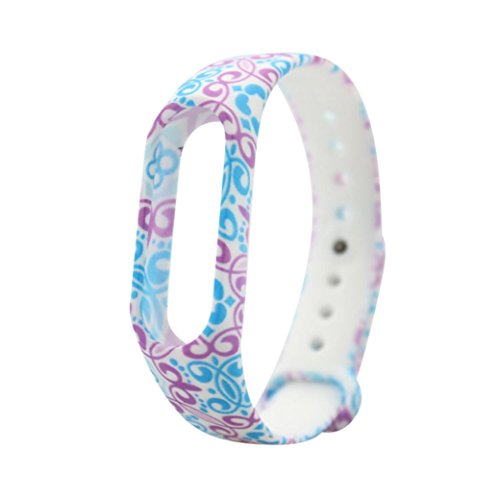 ?? Manadlian Nueva Correa de banda moda Correa de reloj inteligente Para Xiaomi MI Band 2 (V)