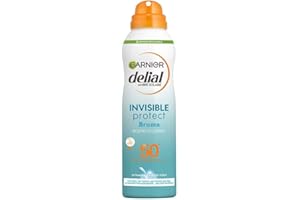 Garnier Delial Ideal Bronze Bruma Protectora Bronceadora [0% Alcohol]. Muy Alta Protección FPS 50. Secado rápido. Para cuerpo y rostro. Invisible para todo tipo de piel. Muy resistente al agua. 150 ml