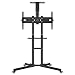 Produktbild HOMEMAXS TV Ständer Fernsehtisch Standfuss Standfuß Halterung Für 32-65 Zoll Höhenverstellbar Fernsehstand LED Fernseher Stand Flachbildschirm Aufsatz Möbel Rack VESA 600x400 Tischständer Universal