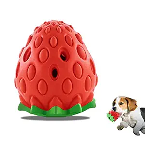 Strawberry Dog Toys, Dog Chew Toys for Aggressive chewers, Indestructible Dog Toys for Boredom, Interactive Dog Toys for Small Medium Large Dogs