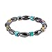 Produktbild Healifty Hämatit Magnetische Armbänder Mala Perlen Halskette für Frauen Männer Schmerzlinderung