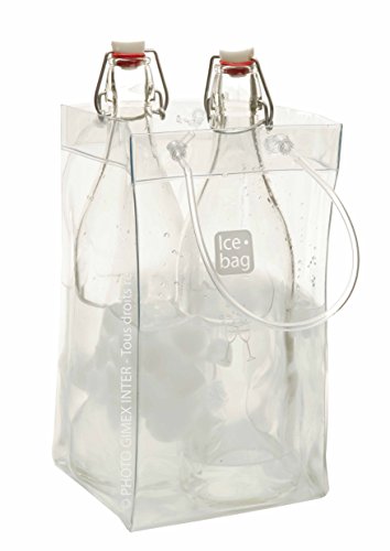 ICE BAG" Transparent, 2 Bouteille