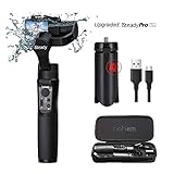【Formador de una pieza, estabilizador más fuerte】 - Hohem iSteady Pro 2 no necesita ser ensamblado y formado en uno, la estabilidad es mejor que otros estabilizadores de marca en el mercado. Más suave, bajo consumo de energía, mayor par motor, mayor rendimiento antivibración. Clasificación IPX4 a prueba de salpicaduras de agua, es resistente a las salpicaduras de agua desde cualquier dirección. El diseño de ángulo biselado de 30 ° permite disparar y enmarcar sin obstáculos.