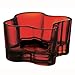 Produktbild Iittala 005043 Aalto Windlicht 55 mm, flammenrot