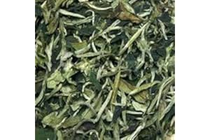 SABOREATE Y CAFE THE FLAVOUR SHOP Té Blanco Pai Mu Tan Superior a Granel en Hoja Hebra Infusión Natural Adelgazante 500 gr