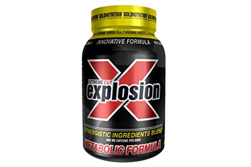 GoldNutrition Extreme Cut Explosion Termogénico - 120 Cápsulas