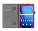 Produktbild ISIN Tablet Fall Serie Premium PU-Leder Schutzhülle für Samsung Galaxy Tab A 10.1 Zoll SM-T580 T585 FHD WIFI 4G LTE Android Tablet PC mit Velcro Handschlaufe und Kartenschlitz (Rot)