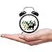 Produktbild Kid tragbare Teen Mini niedliche Twin Bell Analog Wecker Geschenk mit benutzerdefinierten Cartoon-405.Leafeon und Umbreon von Claire-Aegis-Faust