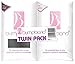 Bumpband Twinpack (Black and White, Band Size 1, Dress Size 8-12 Pre-pregnancy) - Exclusive to Amazon