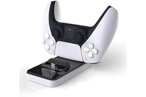 PITICA DOBE PS5 Controller Charger Ultra Slim for playstation 5 Controller Charging Dock Charger docking Station Dual USB Charger for PS5