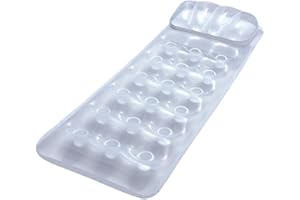 Bestway- Piscina y Playa Best Way 18 Buchi Abbronzante con Cuscino Cm 188X74 Materassino 944, Colore Azzurro, standard, 43024