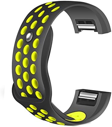 Fitbit Charge 2 Strap, Fitness Accessories Adjustable Sport Style Replacement Wristband Soft Silicone Bands / Men Wrist Straps Watch band for Fitbit Charge 2/ Fitbit Charge HR ,Large