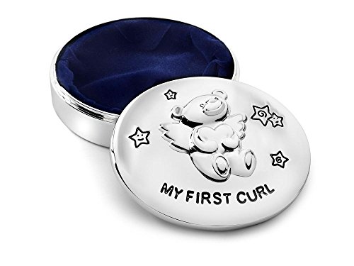Haardose Bär Twinkle 5.5×4.5cm versilbert anlaufgeschützt - 2
