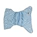 Orien 1Pc Blue Baby Cloth Diaper Washable Nappy Cover Waterproof Wrap Pants