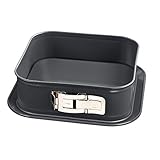 KAISER Springform quadratisch 24 x 24 cm La Forme Plus perfekte Kairamic Antihaftbeschichtung schnitt- und kratzfester Emaille-Boden Auslaufschutz