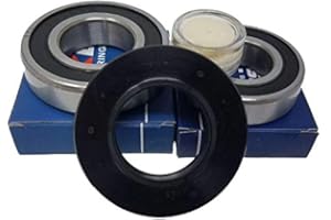 vm-doka Lagersatz Kugellager 6206 RS 6207 RS Wellendichtung 40,2x72x11/14 kompatibel mit Waschmaschinen AEG Electrolux