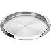 Produktbild Tablett Serviertablett Edelstahl Ø35cm Kellnertablett Servierplatte Dekoplatte