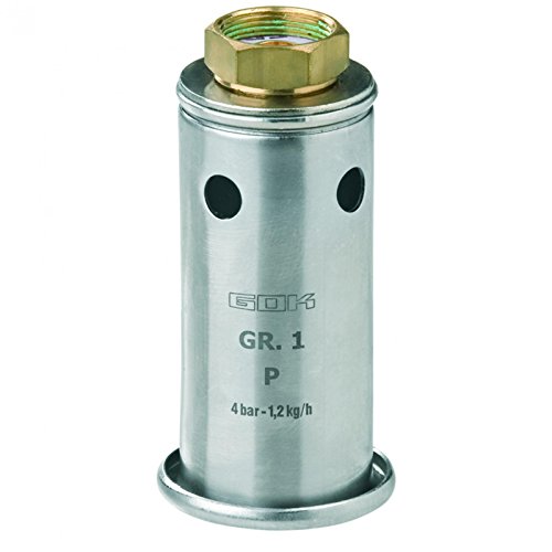 GOK Brennereinsatz Brennerkopf Edelstahl für Handbrenner, Durchmesser:Ø 35 mm