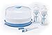 BPA FREE Dr Browns Microwave Steriliser + 2 x 8oz Bonus Bottles