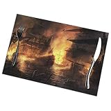 Fuerte resistencia al desgaste, buena resistencia a las arrugas, resistencia al calor colocada debajo de una olla bastante caliente en la mesa de comedor y con frecuencia objetos en movimiento en la cocina para evitar los arañazos en el escritorio.