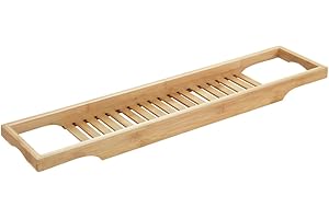 Wenko Gomo Perchas, bambú, marrón, 2,5 x 0,2 x 500 cm