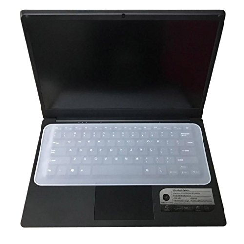 Preisvergleich Produktbild JIANGfu Tastaturmembran, Universal Silikon Tastatur Schutz Haut für Laptops Notebooks 13 '' - 14,1 ''