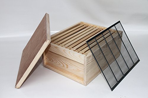 Zander Beute Dr.Liebig 10 Waben, Bienenbeute,Bienenkasten, 30 Rähmchen,gedrahtet und geöst,Imkereibedarf - 4