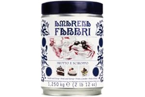 ROSSLEAD LABEL Fabbri Amarena Cherries In Syrup Wild Cherry Made in Italy 1.25kg Excellent Flavour