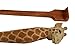 Produktbild Zurück Scratcher Hand gearbeitete Tier für Männer Frauen aus Holz Rückenkratzer (Giraffe)