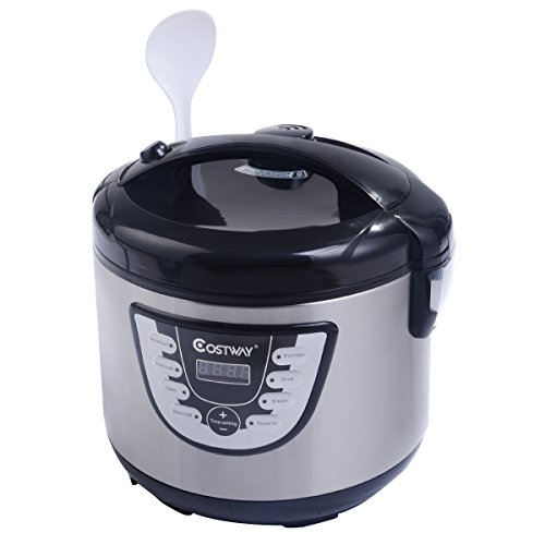 Multikocher Multicooker Kochgerät Elektro Schneller Kocher Smartgerät Zeit Einstellung 4L 6L (4L)