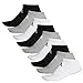 Produktbild adidas 9 Paar Performance No Show Sneaker Socken Unisex Kurzsocke, Farbe:schwarz - weiß - grau, Socken & Strümpfe:43-45